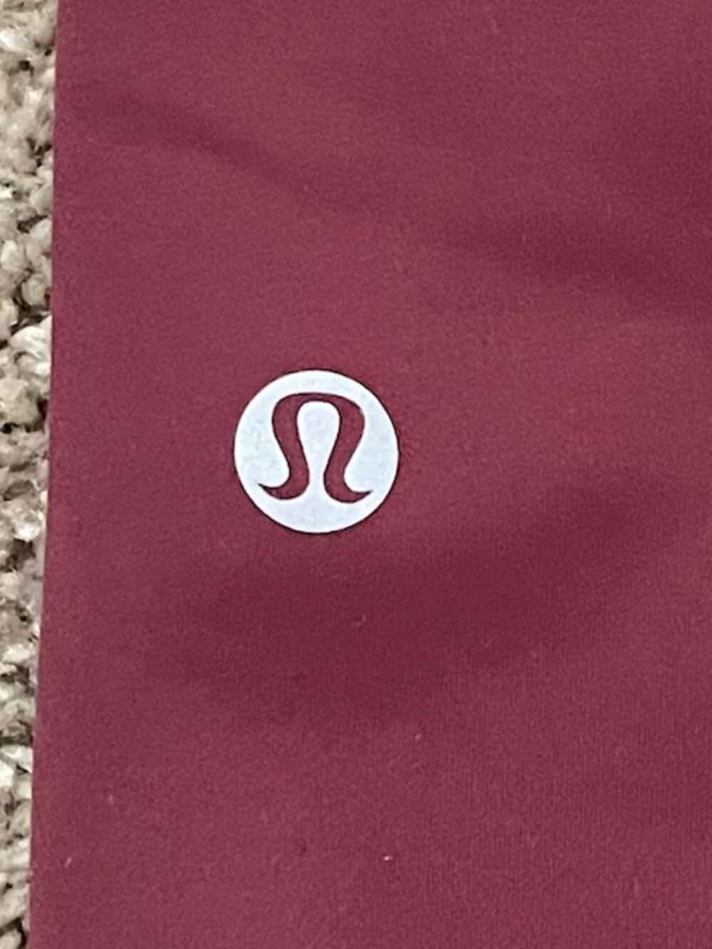 Burgundy Lululemon Size 8 Tights!